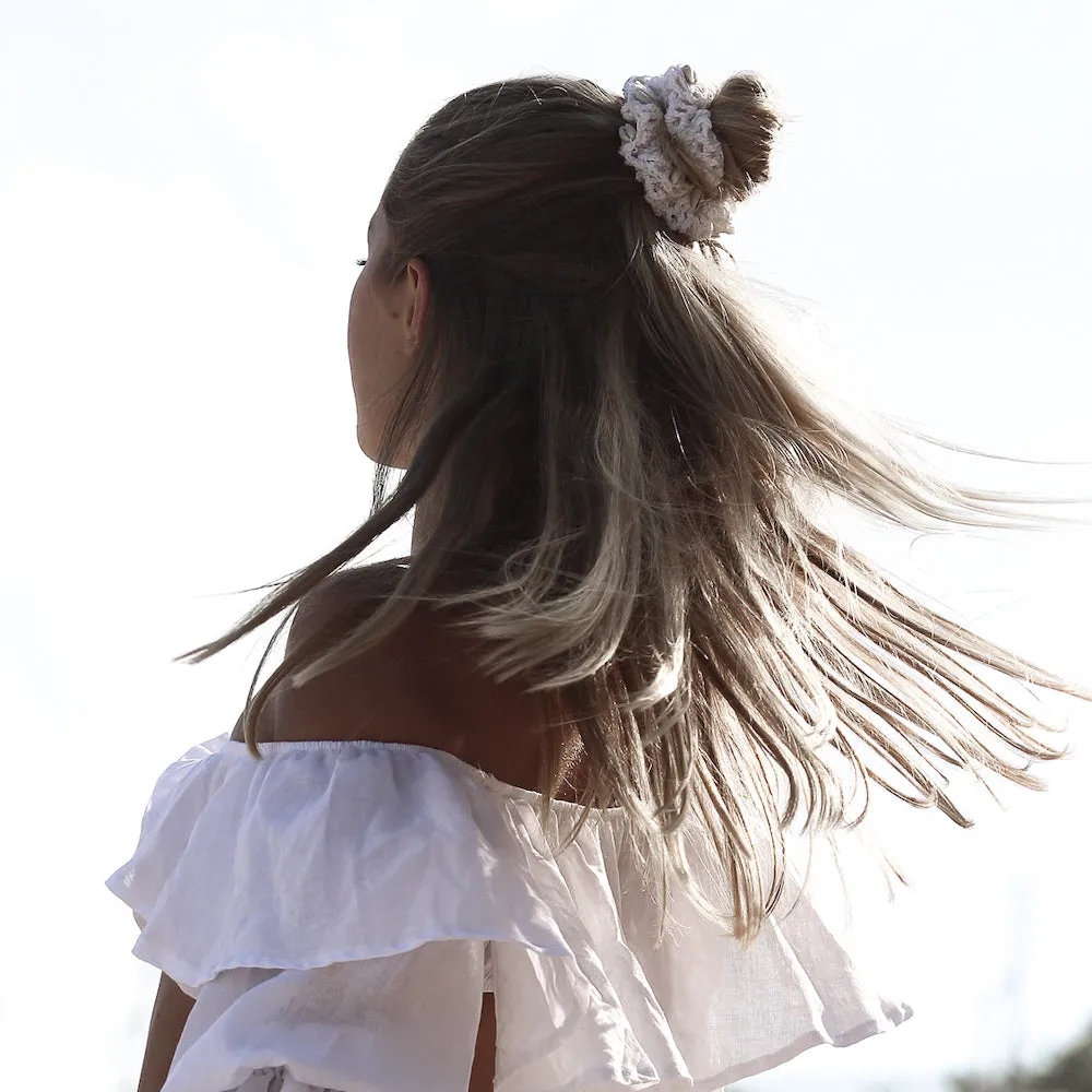 Sandcastles Scrunchie