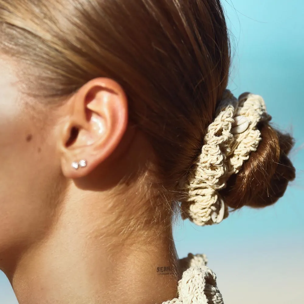 Sandcastles Scrunchie