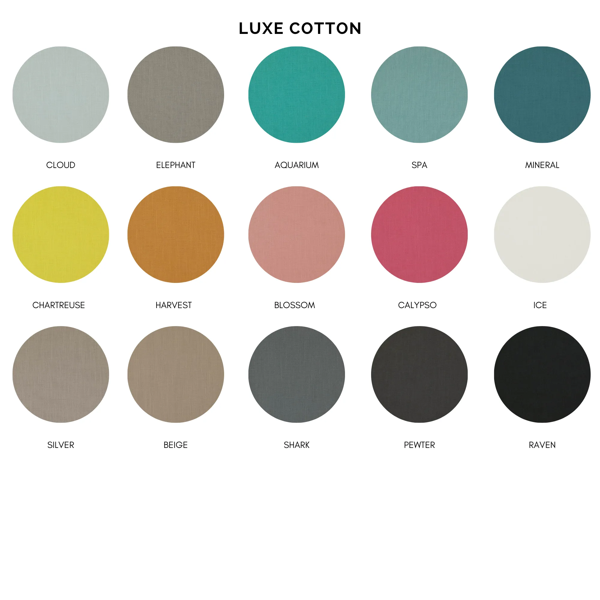 Shell Chair - Luxe Cotton Fabric