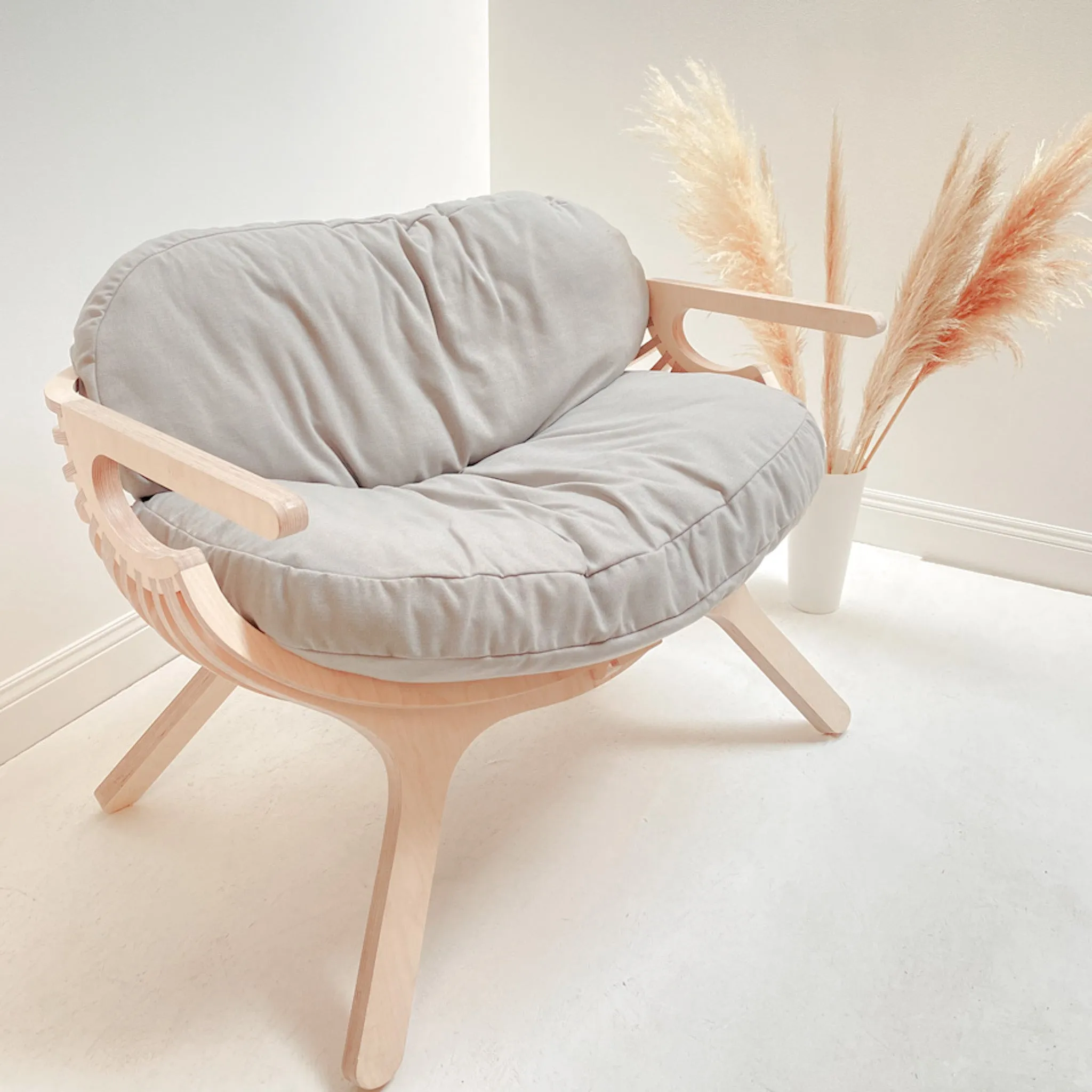 Shell Chair - Luxe Cotton Fabric