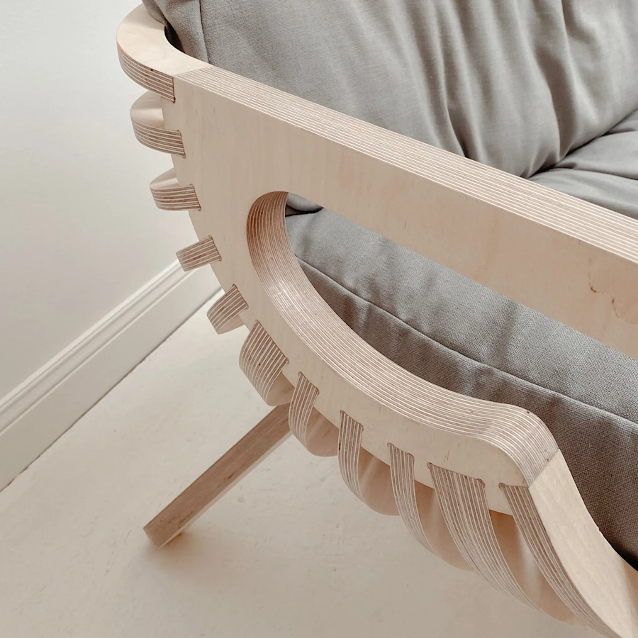 Shell Chair - Luxe Cotton Fabric