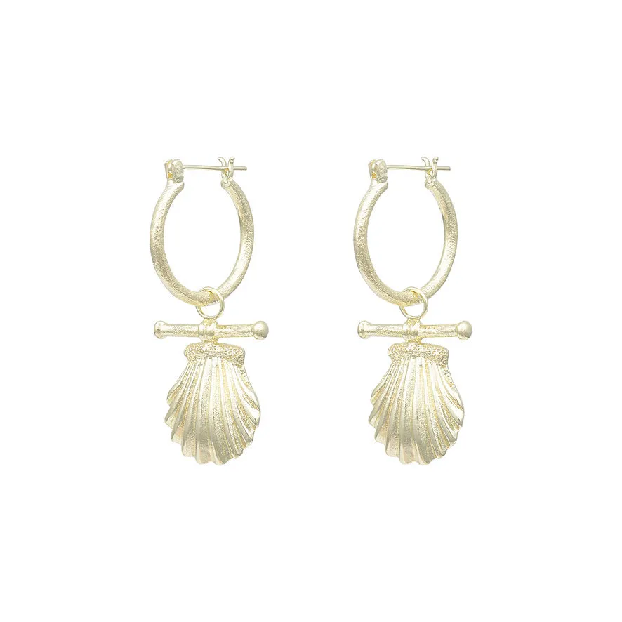 Sirena Gold Hoops