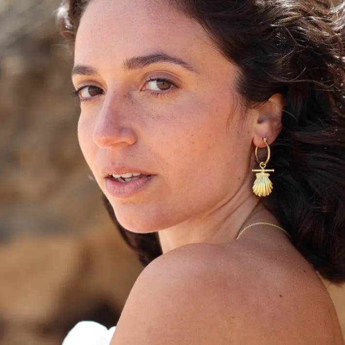 Sirena Gold Hoops