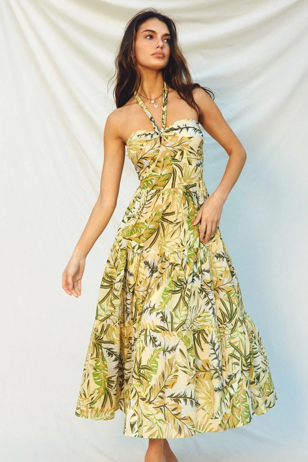 Sun-Kissed Jungle Dress