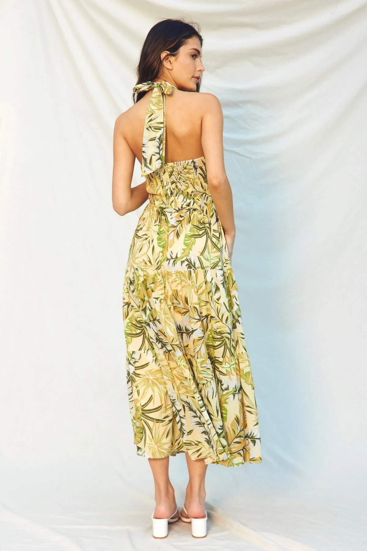 Sun-Kissed Jungle Dress