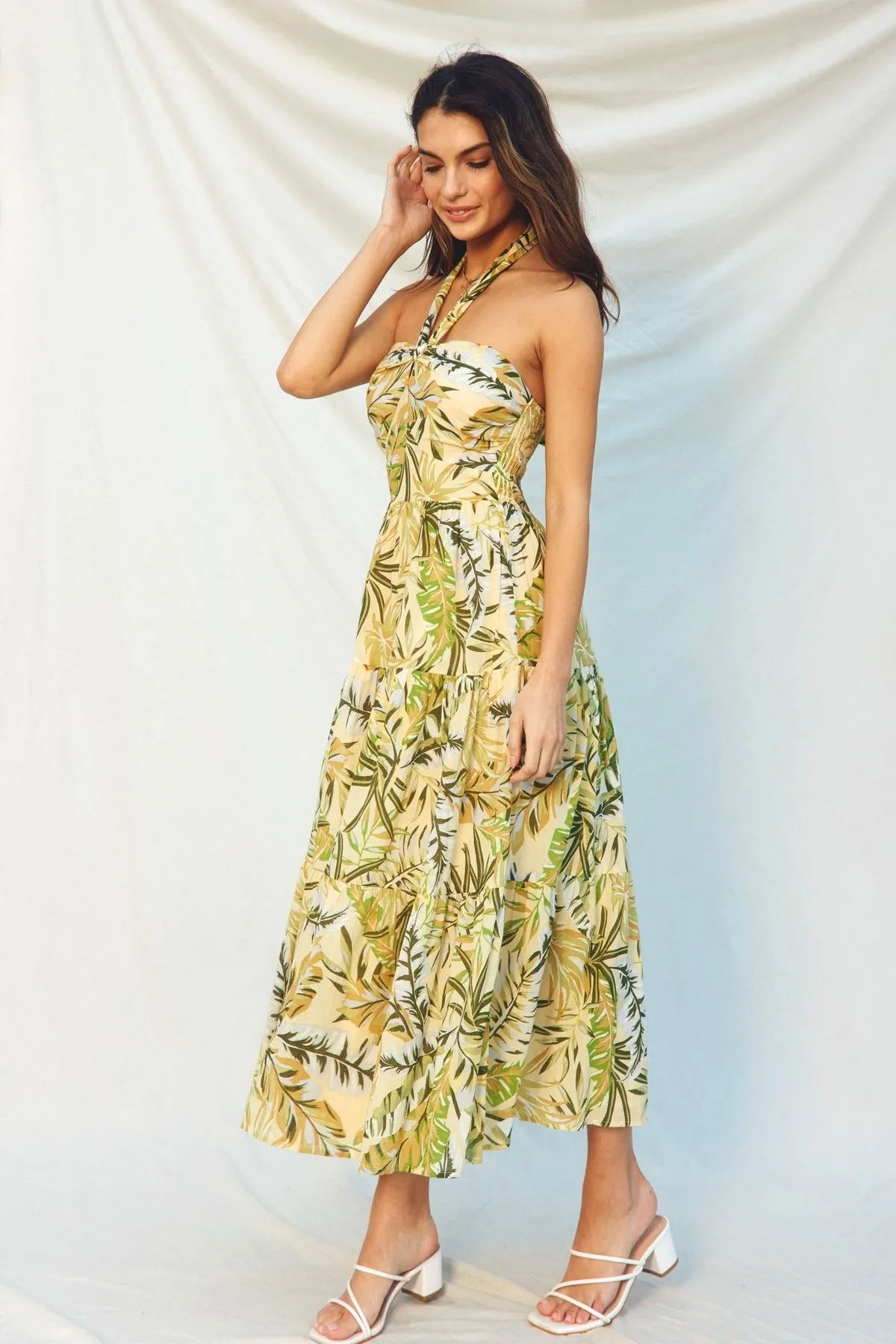 Sun-Kissed Jungle Dress