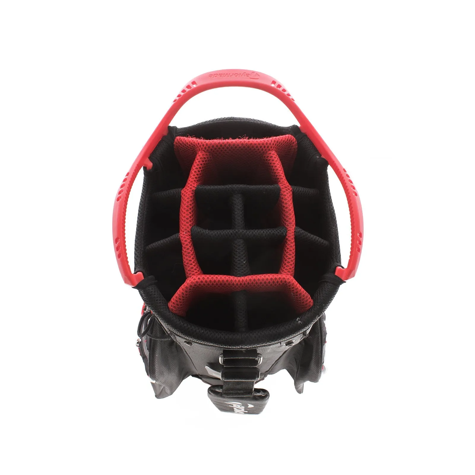TaylorMade Cart Bag Cart Bag - Black/Red/White