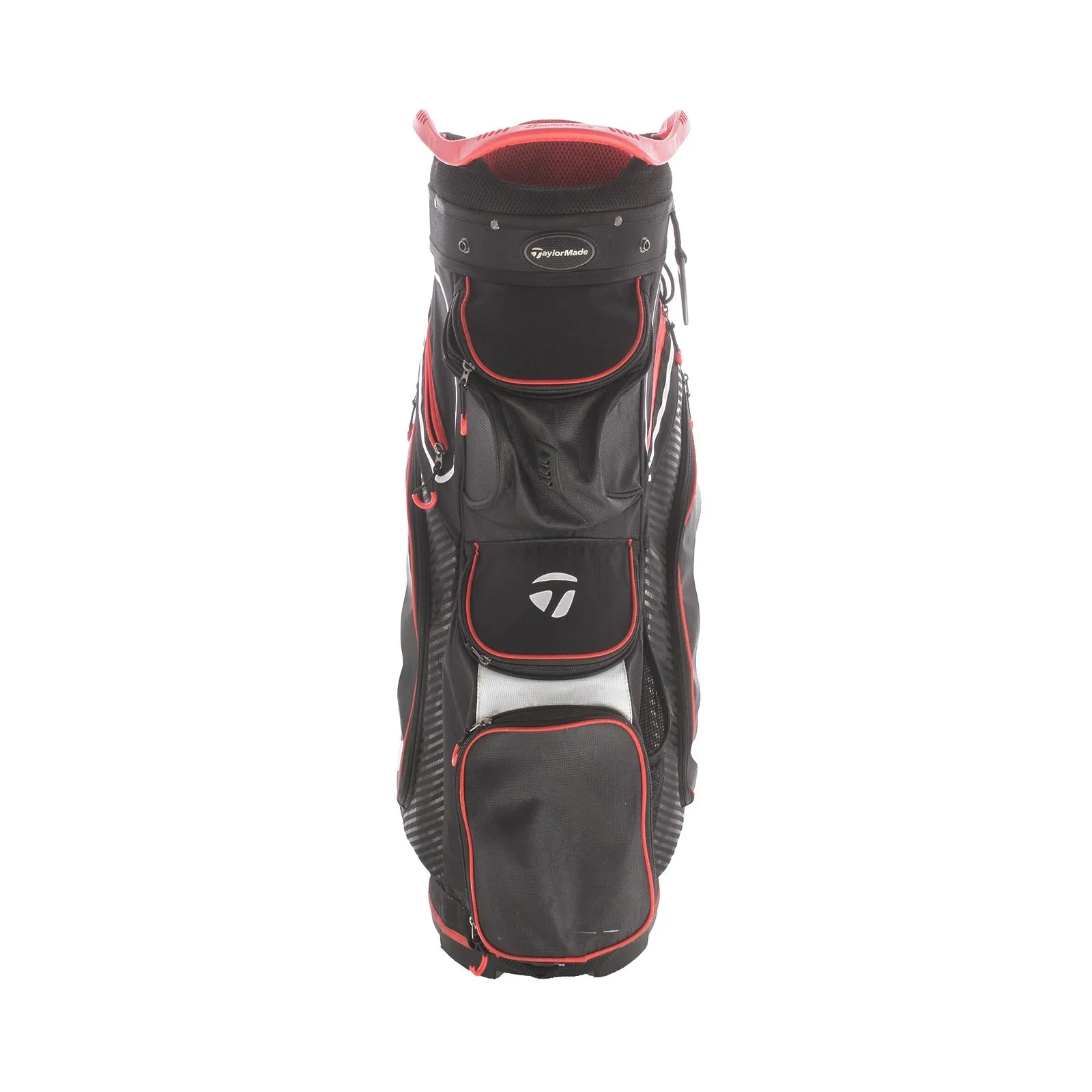 TaylorMade Cart Bag Cart Bag - Black/Red/White