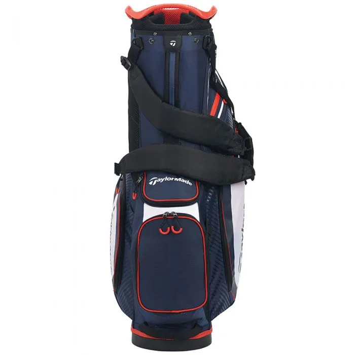 TaylorMade Pro 8.0 Stand Bag - Navy/White/Red