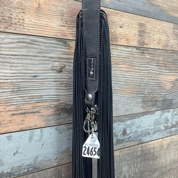 Western Mini Leather Fringe Strap 36" #24654