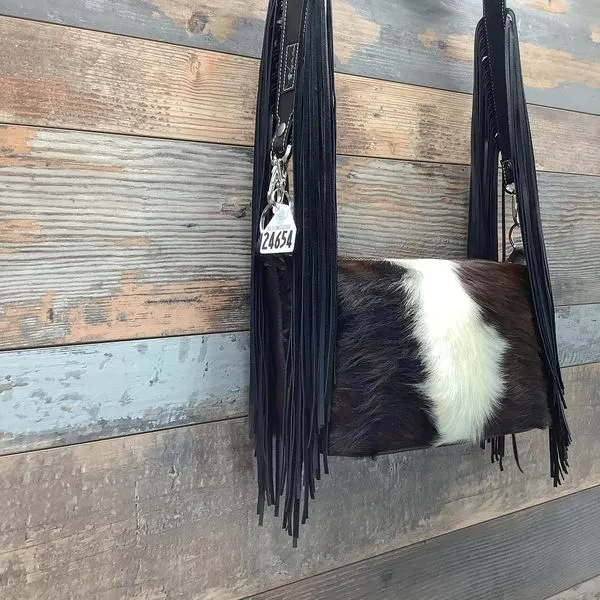 Western Mini Leather Fringe Strap 36" #24654