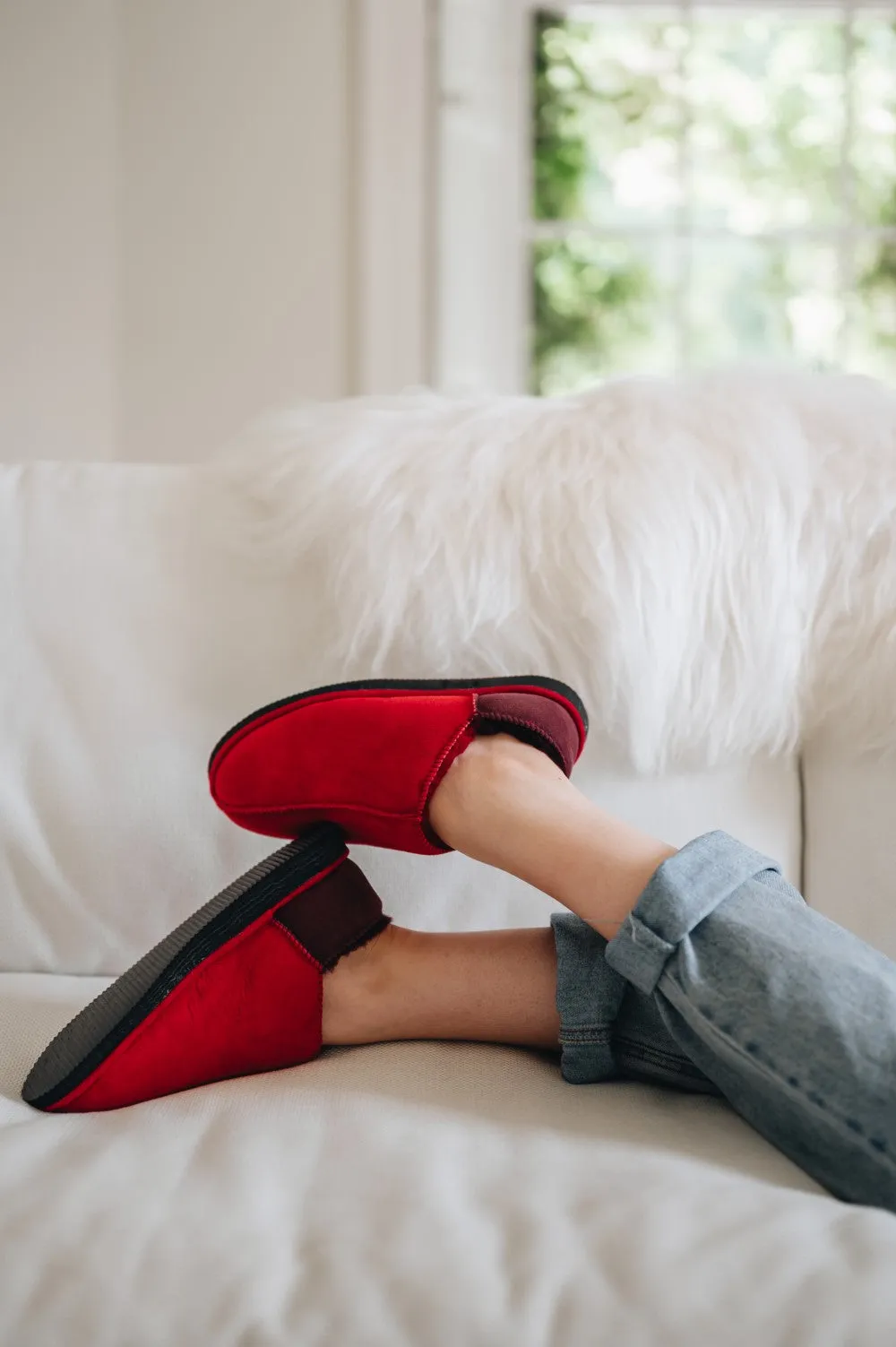 Women's Sheepskin Ankle Slipper | CADI (Edit)