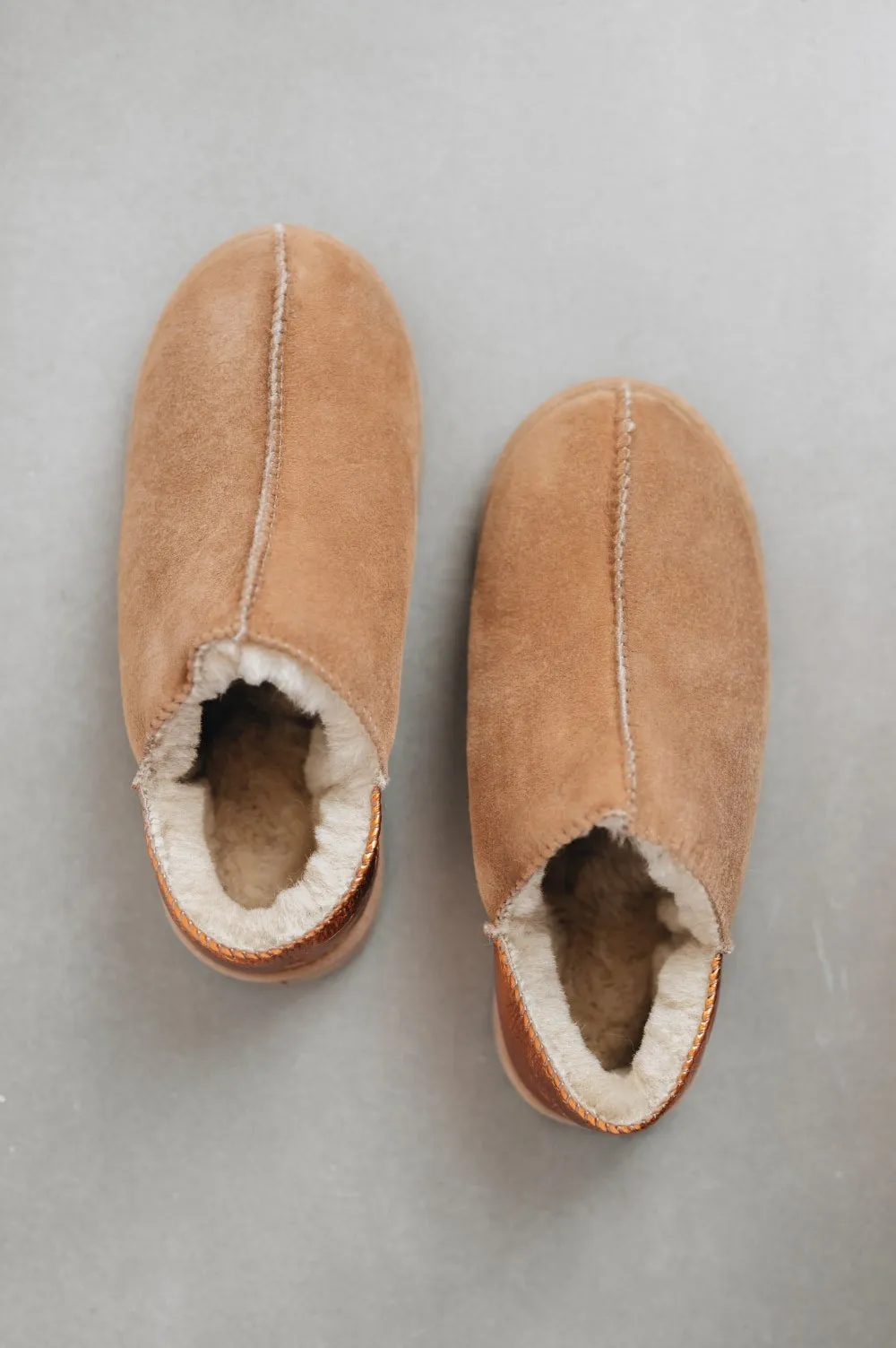 Women's Sheepskin Ankle Slipper | CADI (Edit)