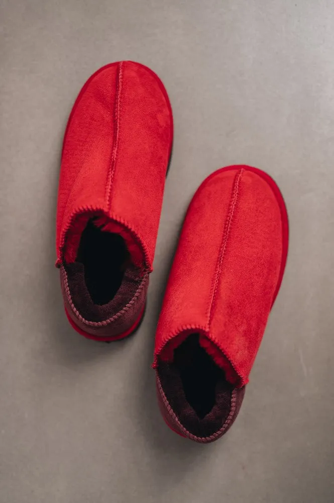 Women's Sheepskin Ankle Slipper | CADI (Edit)