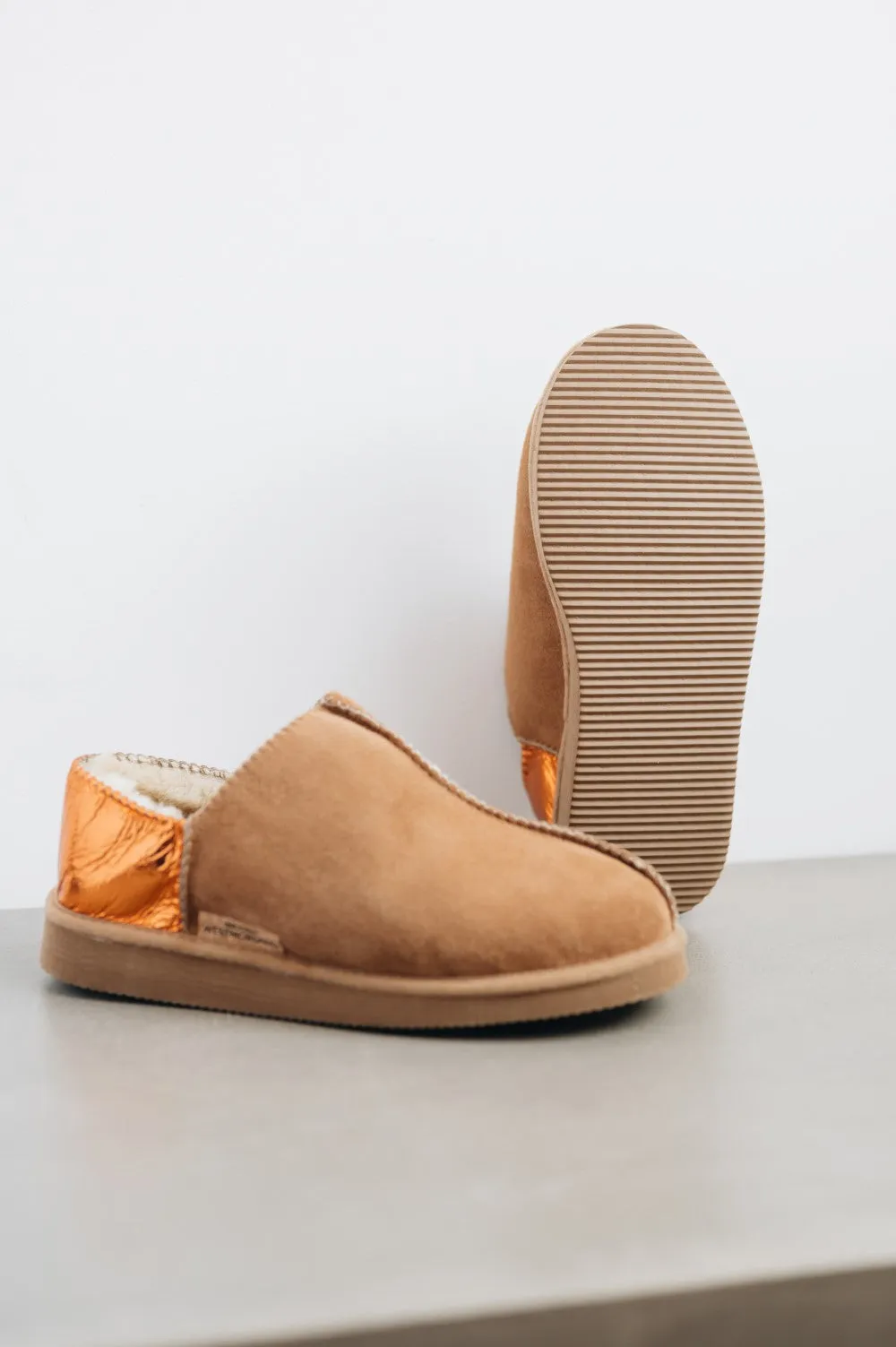 Women's Sheepskin Ankle Slipper | CADI (Edit)